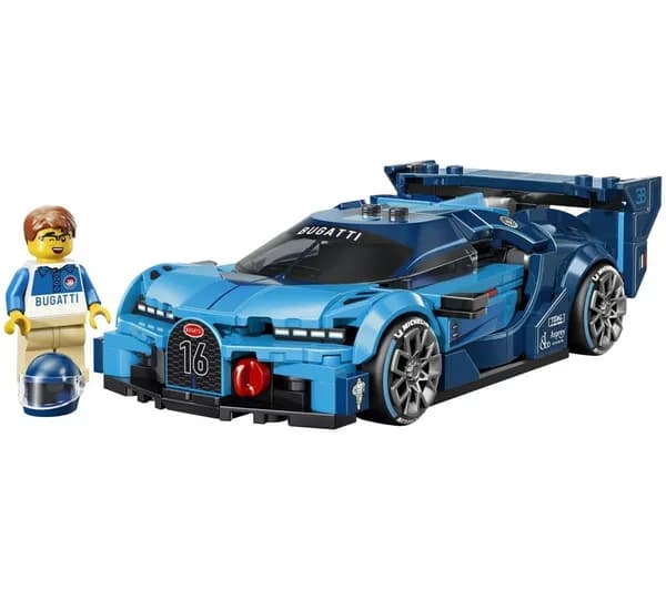 LEGO Speed Champions 77253 Bugatti Vision GT Hyper Sports Car Set