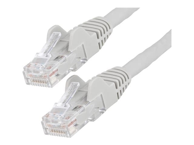 STARTECH.COM - Startech 2m LSZH CAT6 Ethernet Cable, 10 Gigabit Snagless RJ45 100W PoE Network Patch Cord with Strain Relief, CAT 6 10GbE UTP, Grey, Individually Tested/ETL, Low Smoke Zero Halogen - Category 6 - 24AWG (N6LPATCH2MGR) - patch cable - 2 m - grey