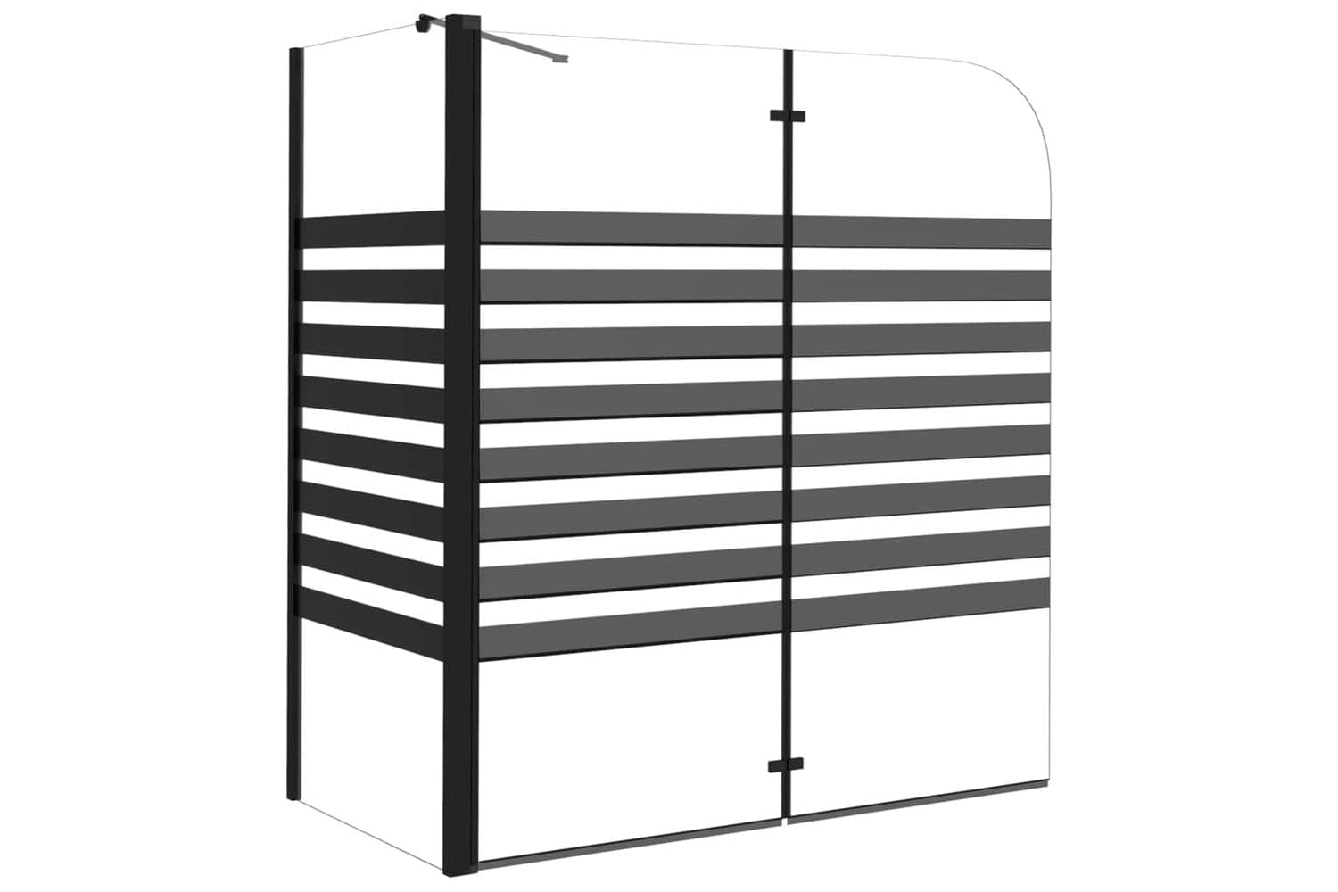 vidaXL Bath Enclosure