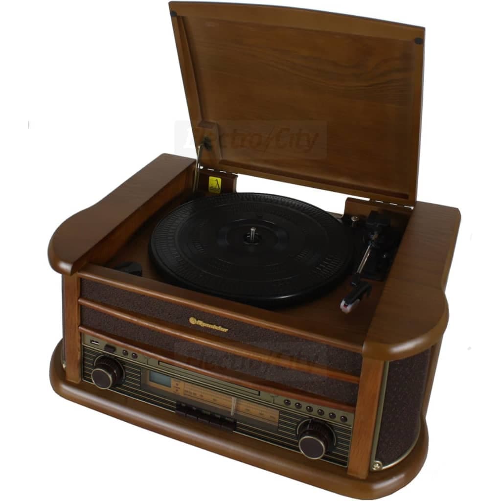 Roadstar Retro Stereo System with Turntable