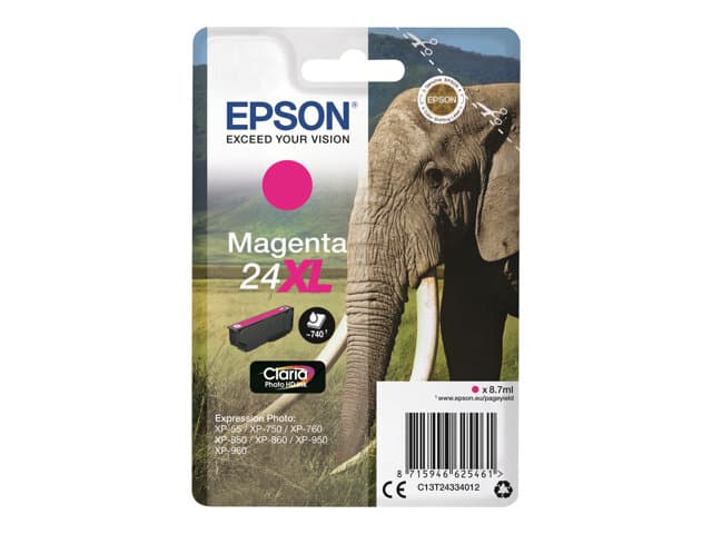 EPSON - 24XL - XL - magenta - original - ink cartridge