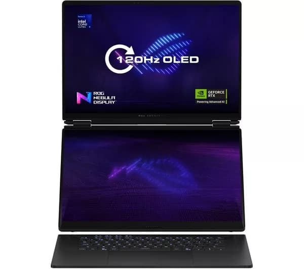ASUS ROG Zephyrus Duo 16" 2 in 1 Laptop - Intel® Core™ Ultra 9, 2 TB SSD, Stellar Grey