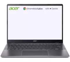ACER 514 14" Chromebook Plus - Intel® Core™ 3, 128 GB eMMC, Grey