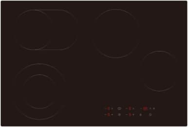 PowerPoint 5 Ring 77cm Ceramic Hob Touch Control | P15774MDTC