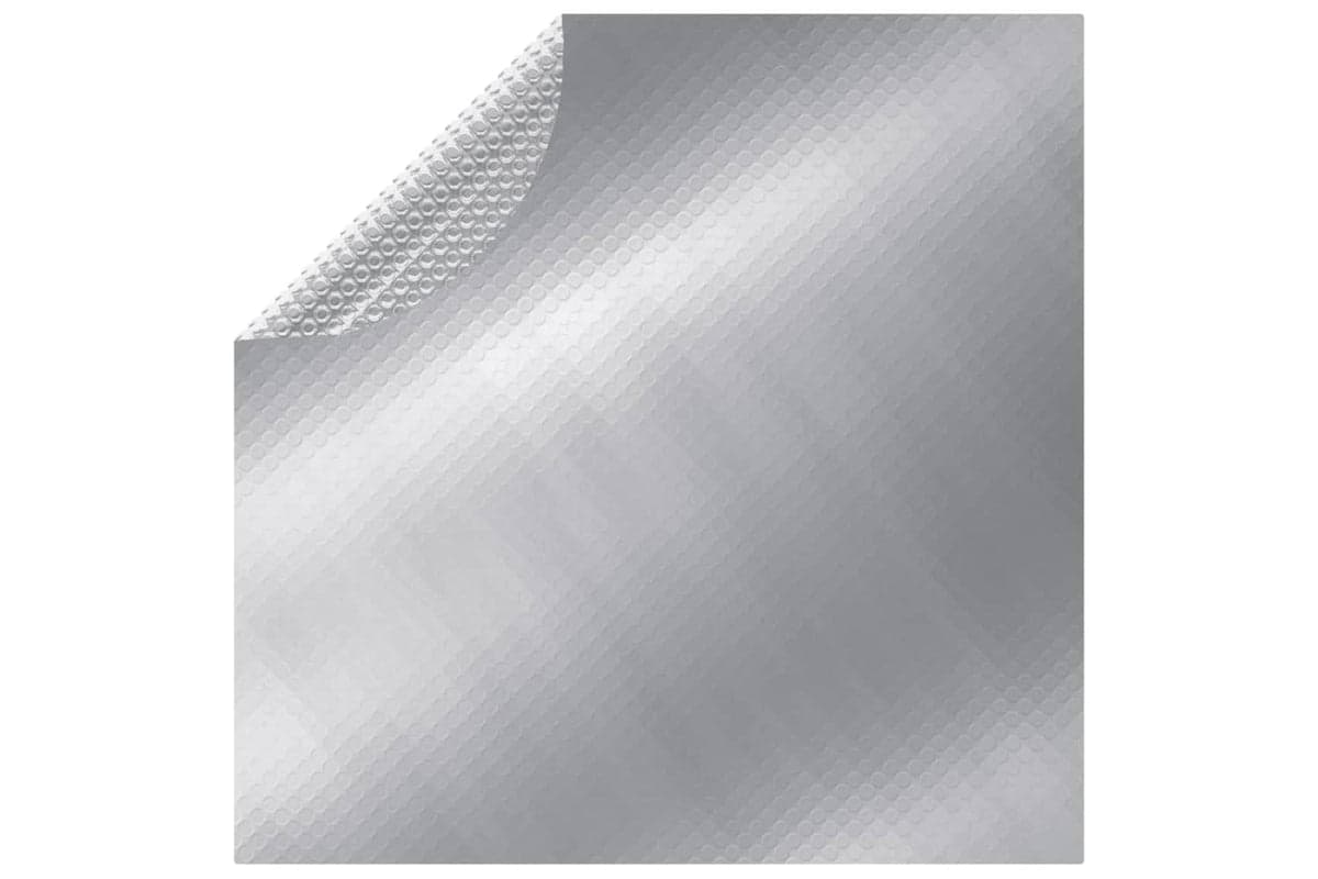 vidaXL 93087 Pool Cover Silver 417cm Pe