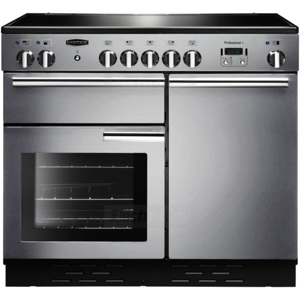Rangemaster Professional Plus 100cm Electric Induction Range Cooker | Stainless Steel