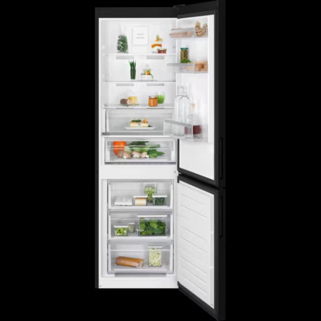 Electrolux Freestanding Fridge Freezer - Black | LNT6ME33KO