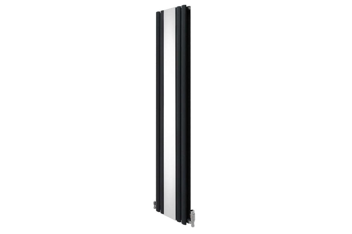 Monstershop 10723 - Oval Mirror Radiator & Valves - 1800mm X