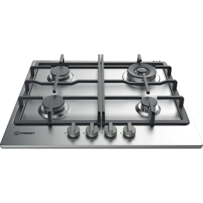 Indesit 4 Burner Gas Hob | THP 641 W/IX/I