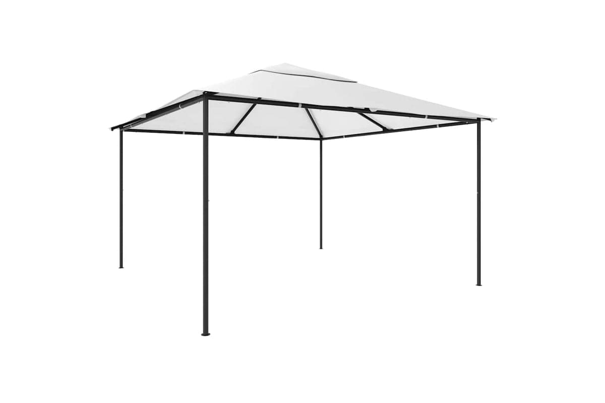 Vidaxl 312239 Gazebo 4x4x3 M White