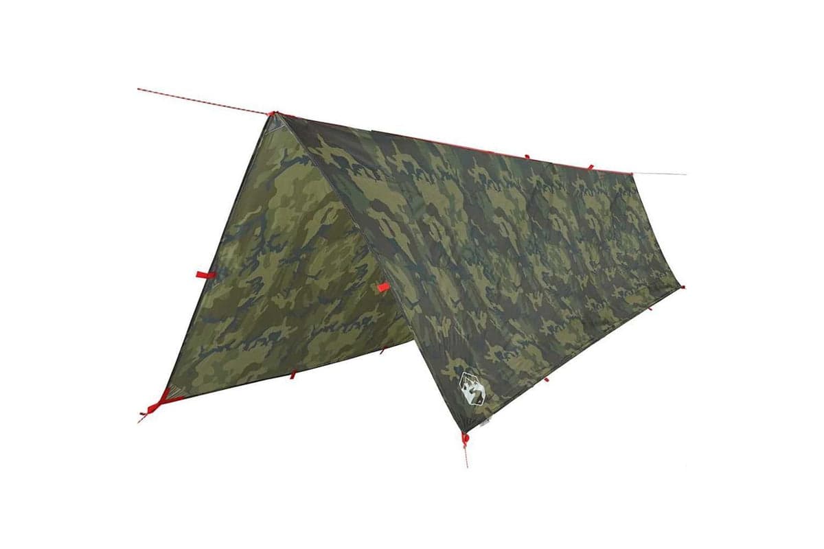 Vidaxl Camping Tarp Camouflage 506x306 Cm Waterproof