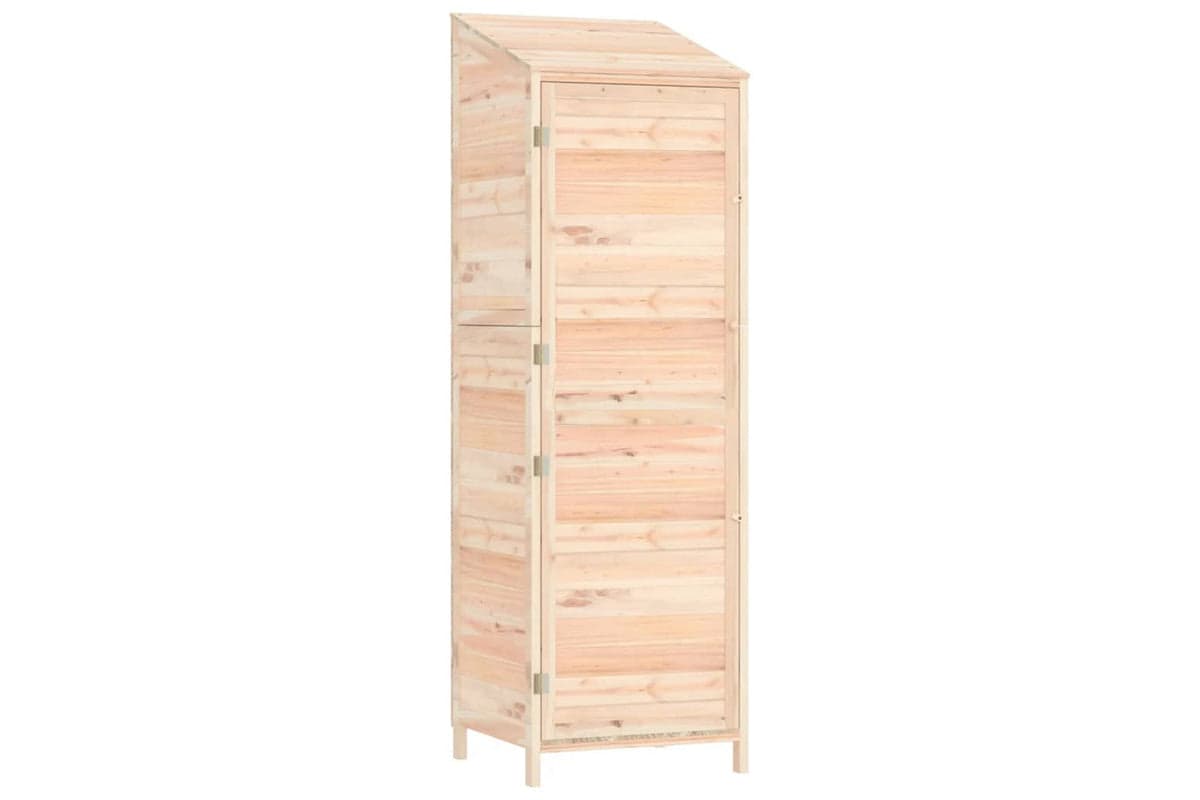 vidaXL 152186 Garden Shed 55x52x174.5cm Solid Wood Fir