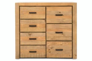 Coolmore Chest Of Drawer | 7 Drawer | Natural