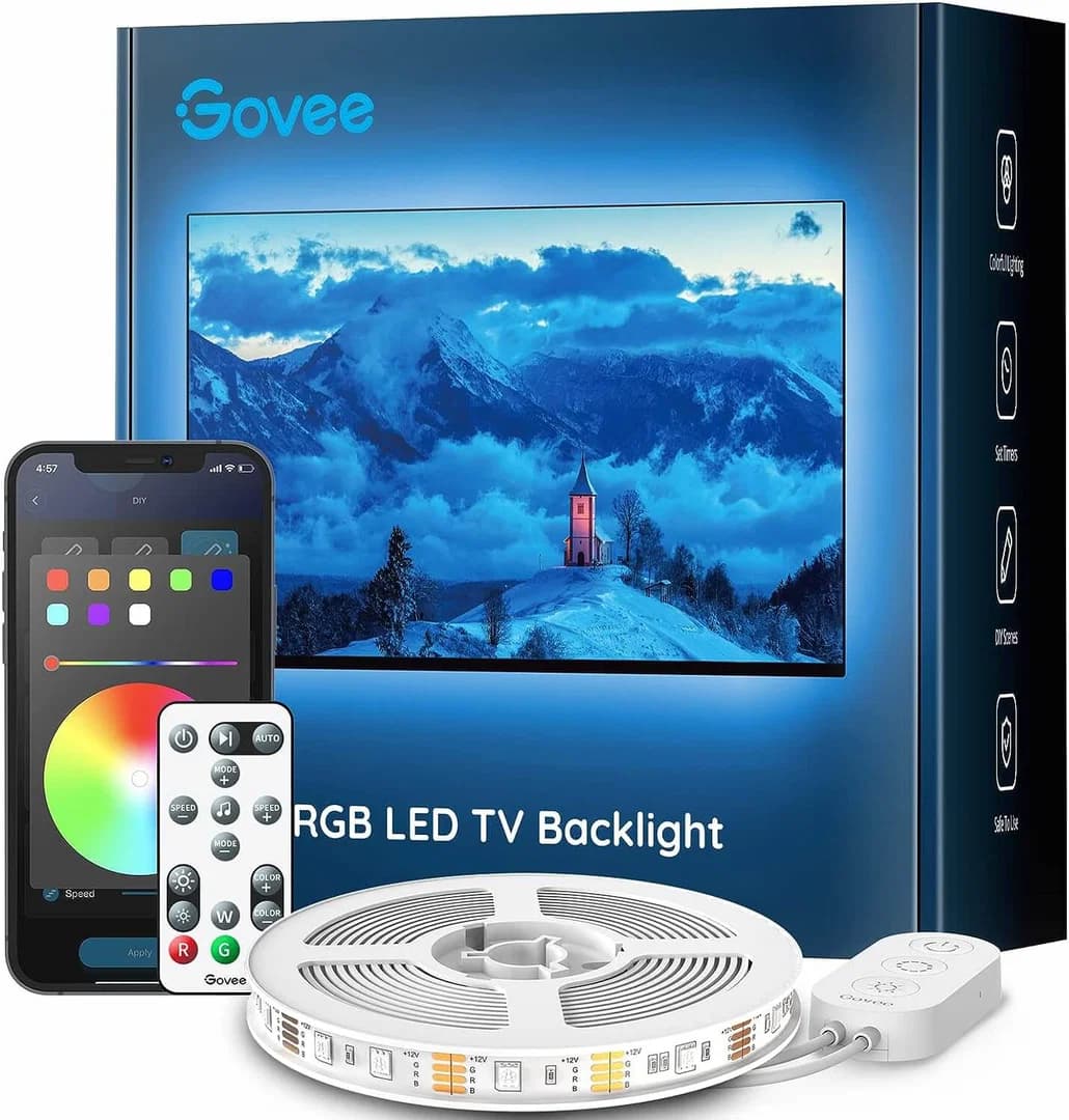 Govee Bluetooth RGB Backlight for TVs | 46 to 60 Inches