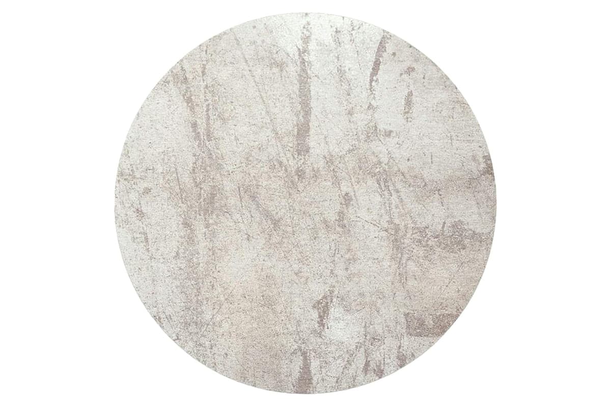 Louis De Poortere | Sol Albatre Eco Round Rug | Grey | 240 x 240 cm