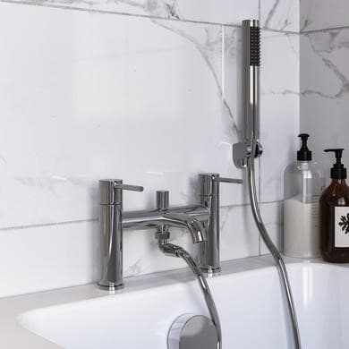 Chrome Bath Shower Mixer Tap - Arissa