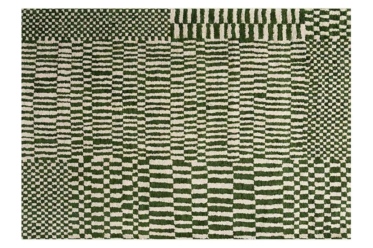 Louis De Poortere | Berber Indoor Eco Rug | Green | 240 x 340 cm