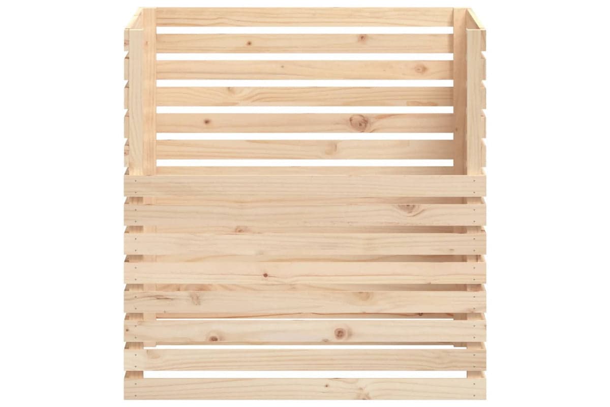 vidaXL 822192 Composter 100x100x102cm Solid Wood Pine
