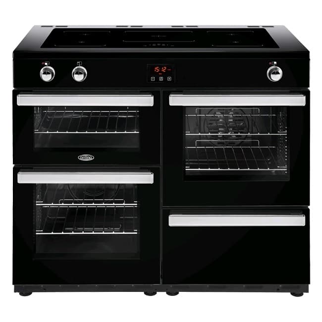 Belling Cookcentre 110cm Electric Induction Range Cooker 110EI - Black