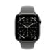 Apple Watch Series 11 GPS + Cellular 42mm Natural Titanium Case with Stone Grey Sport Band - M/L | MF8N4MP/A