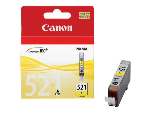 CANON - CLI-521Y - yellow - original - ink tank
