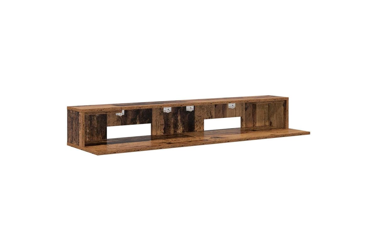 Vidaxl Studio Desk Oak Wood 110 X 36 X 195 Cm Engineered Wood
