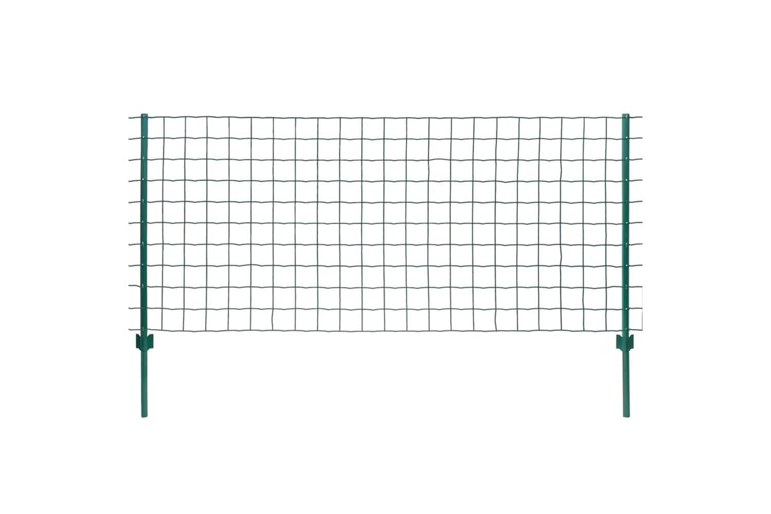 Vidaxl Euro Fence Steel