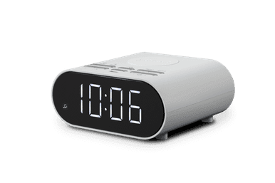 Roberts Ortus Charge Clock Radio With Wireless Charging - White | ORTUS CHARGEWH