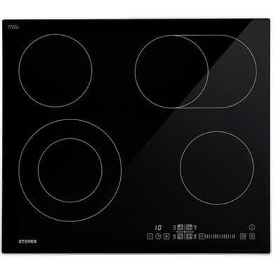 Refurbished Stoves SEH602SCTC Touch Control 60cm Four Zone Ceramic Hob - Black