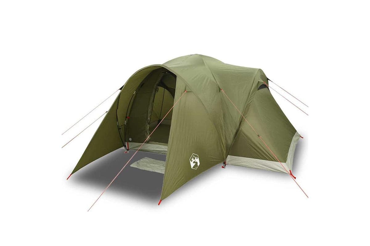 Vidaxl Family Tent Dome 6-person Olive Green Waterproof