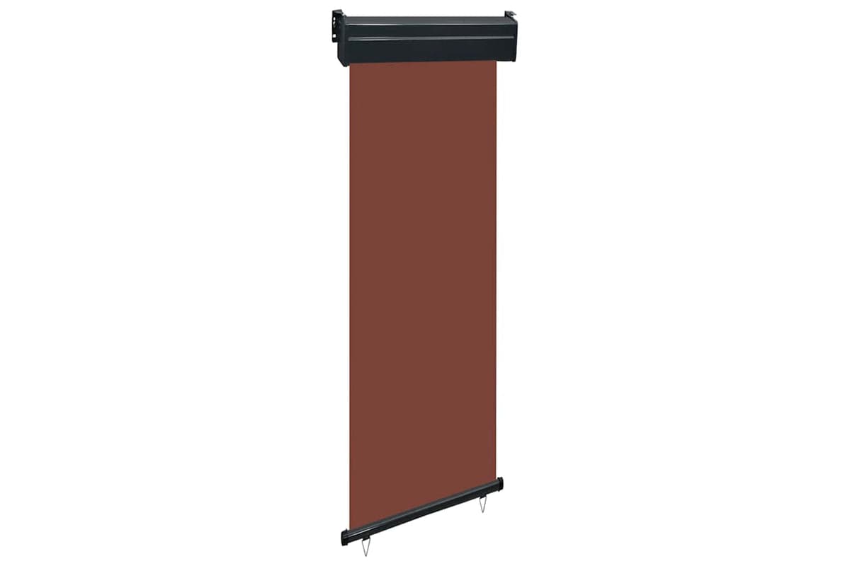 vidaXL Balcony Side Awning 65x250cm Brown