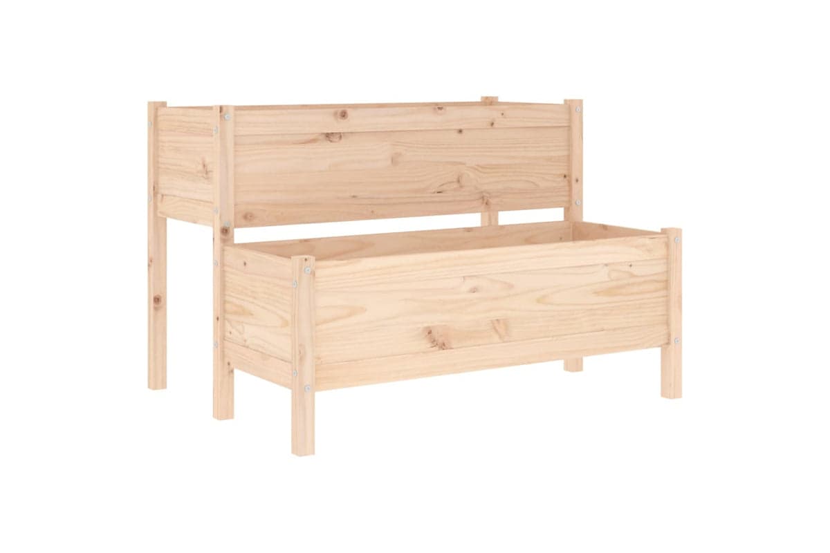 vidaXL 822262 Planter 110x84x75cm Solid Wood Pine