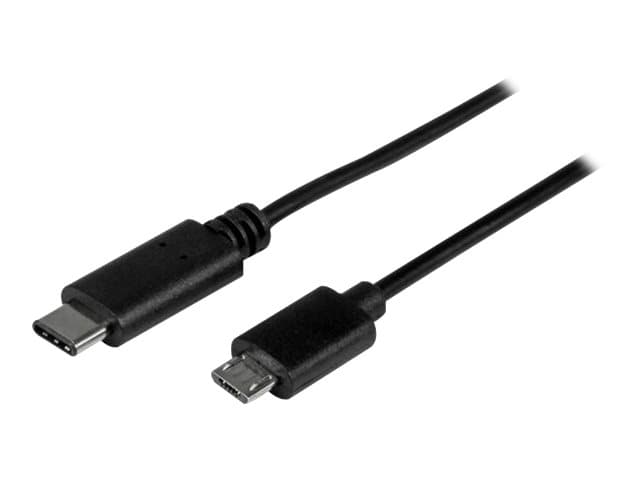 STARTECH.COM - StarTech USB C to Micro USB Cable - 3 ft / 1m - USB 2.0 Cable - Micro USB Cord - Micro B USB C Cable - USB 2.0 Type C (USB2CUB1M) - USB-C cable - USB-C to Micro-USB Type B - 1 m