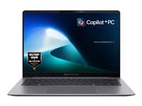 ASUSTEK - ASUS ExpertBook P5 P5405CSA-U731X - Intel Core Ultra 7 - 258V / up to 4.8 GHz - Win 11 Pro - Intel Arc Graphics 140V - 32 GB RAM - 1 TB SSD NVMe - 14" 2560 x 1600 (WQXGA) - Wi-Fi 6E, Bluetooth - misty grey