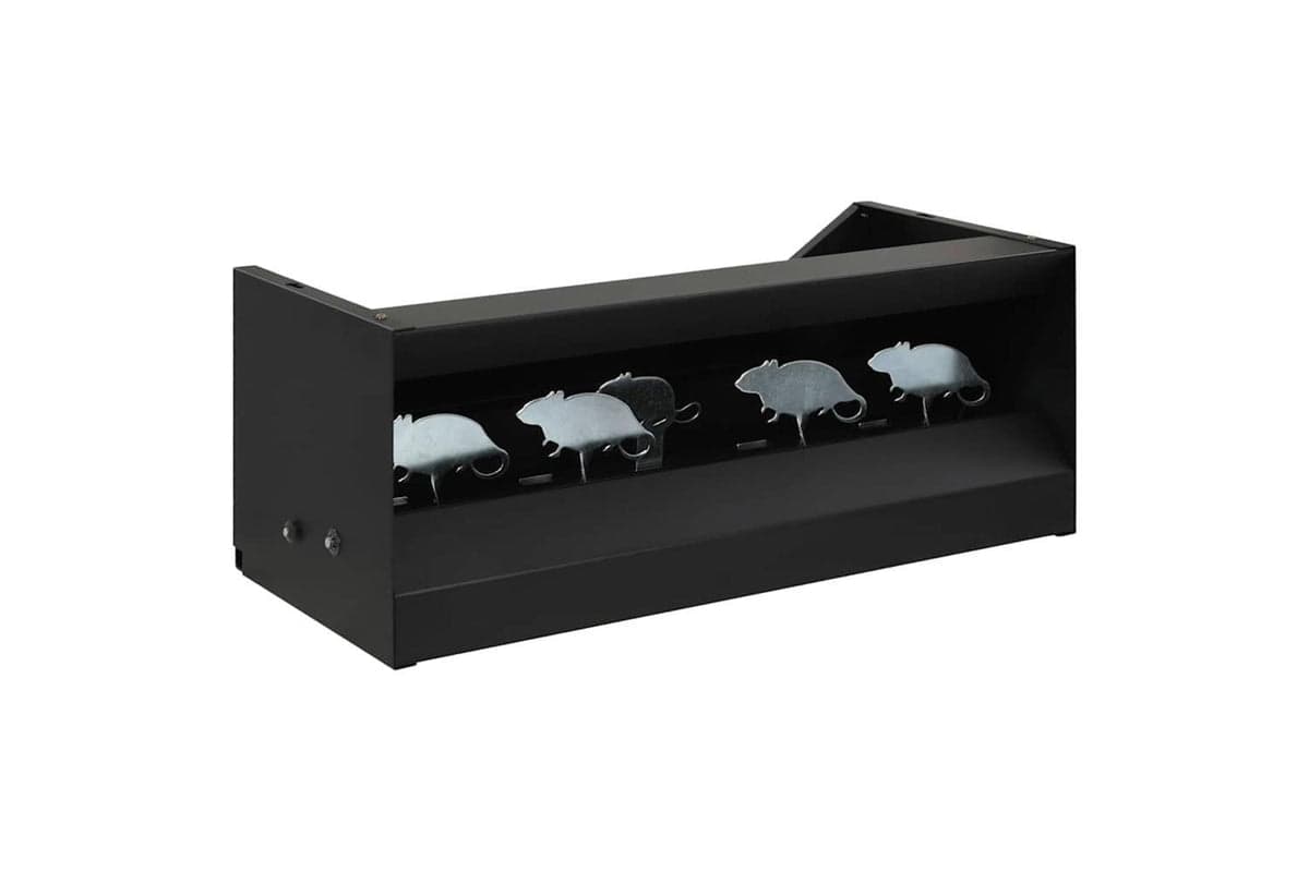Vidaxl Magnetic Knockdown Pellet Catcher Shooting Target 4 + 1 Targets Mouse Design