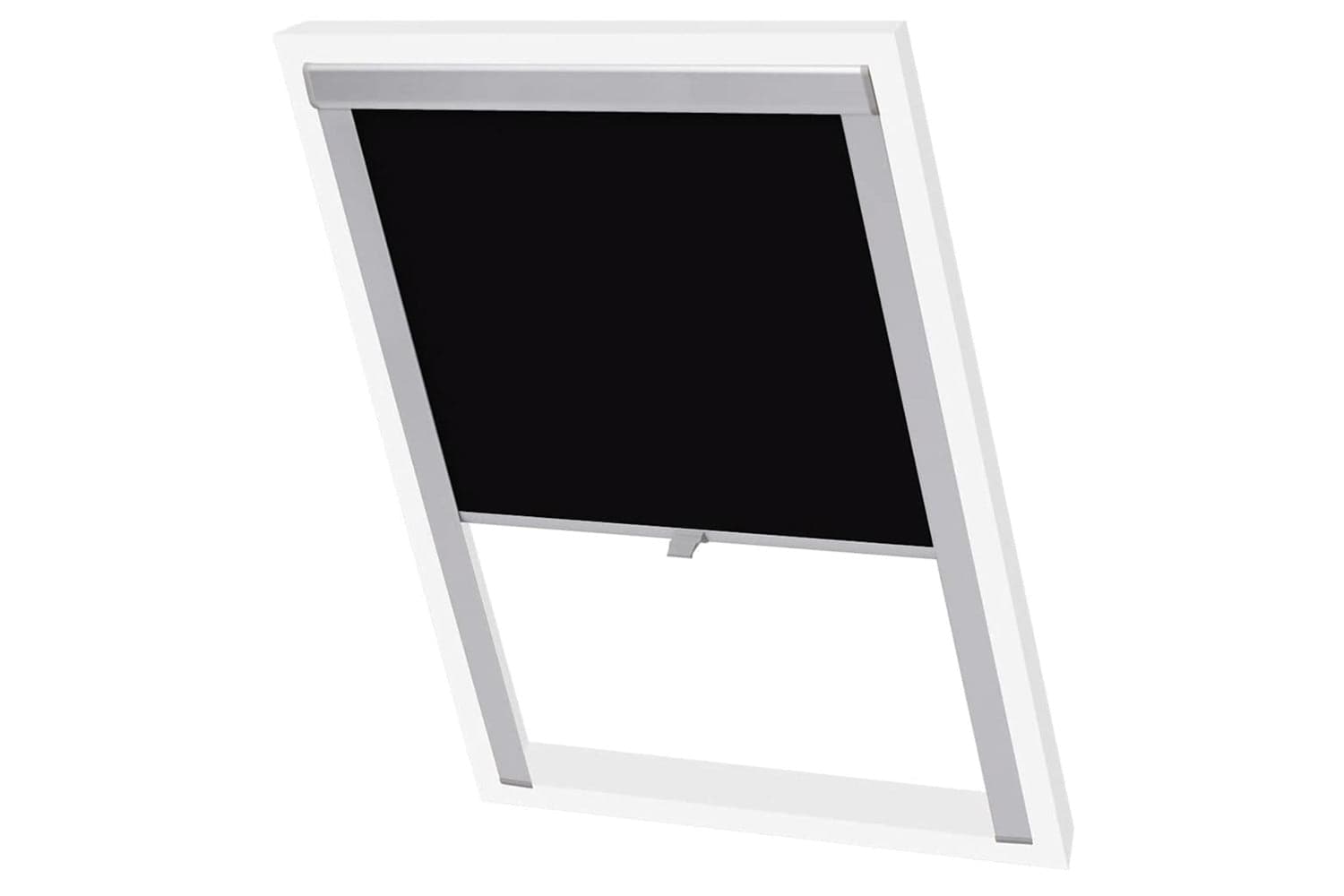 Vidaxl Blackout Roller Blind Black Mk04
