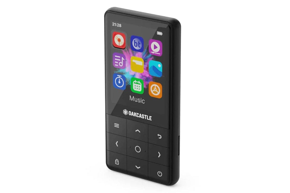 Majority Oakcastle MP300 Pocket MP3 Player | Black
