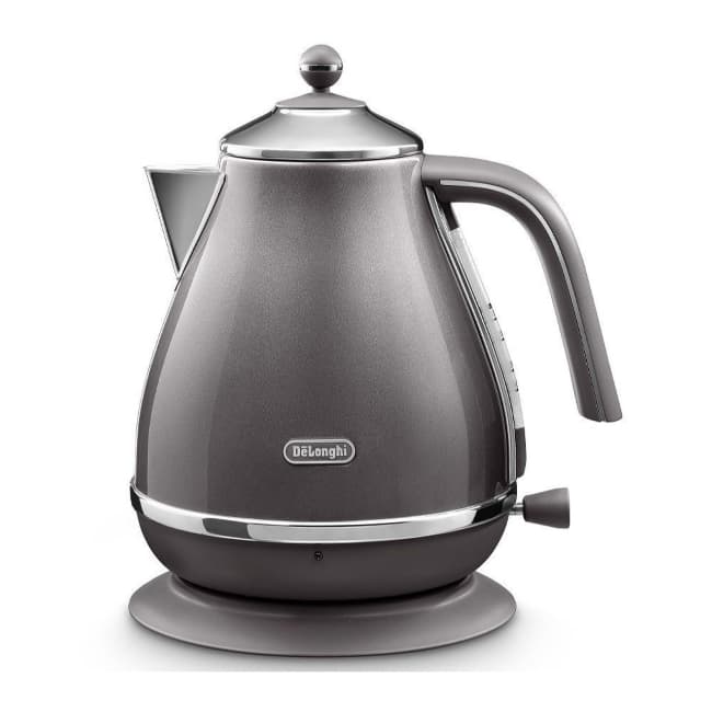 Delonghi Icona Metallics 1.7L Kettle | Grey | KBOT3001.GY