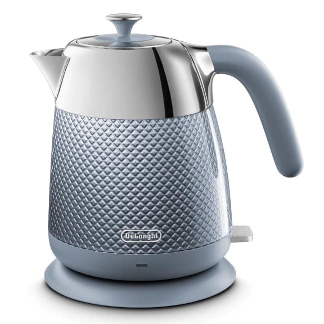 DeLonghi Luminosa Kettle 1.7L - Twill Blue | KBL3001.GY