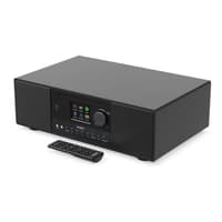Majority Quadriga Internet Radio Music System with CD, Black | 1000002837
