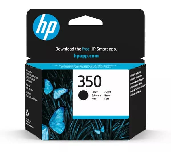 HP 350 Original Black Ink Cartridge