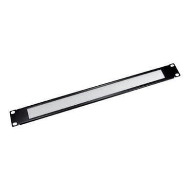 OEM 19 Inch 1U Rack Mount White Brush Plate