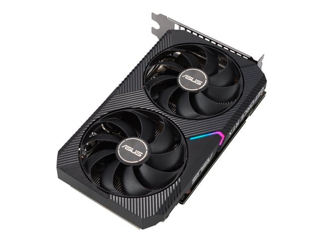 ASUSTEK - ASUS DUAL-RTX3060-O12G-V2 - OC Edition - graphics card - GF RTX 3060 - 12 GB
