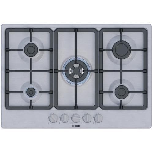 BOSCH SERIES 4 75CM GAS HOB STAINLESS STEEL