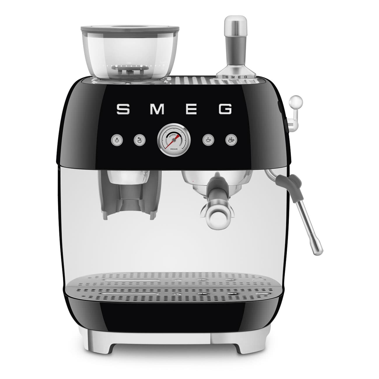 Smeg Espresso Bean To Cup Coffee Machine - Black | EGF03BLUK