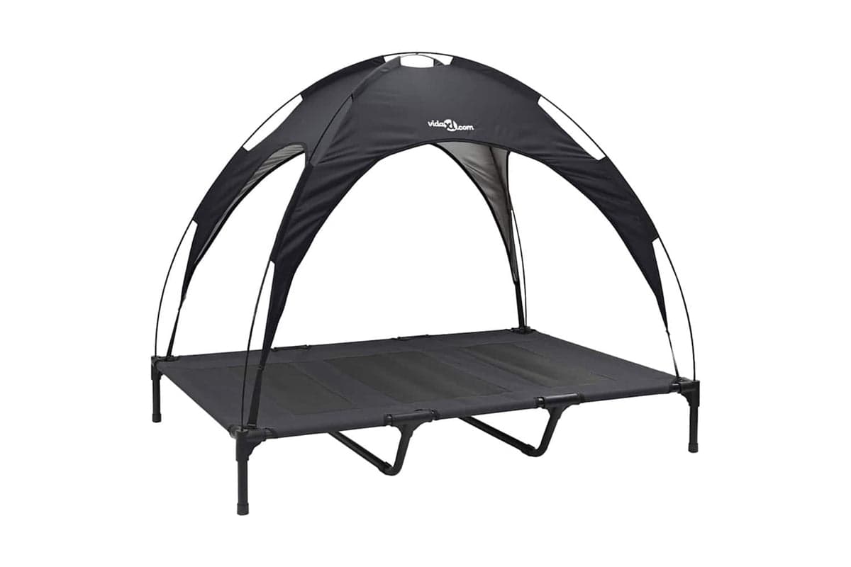 Dog Bed Black Xl Steel