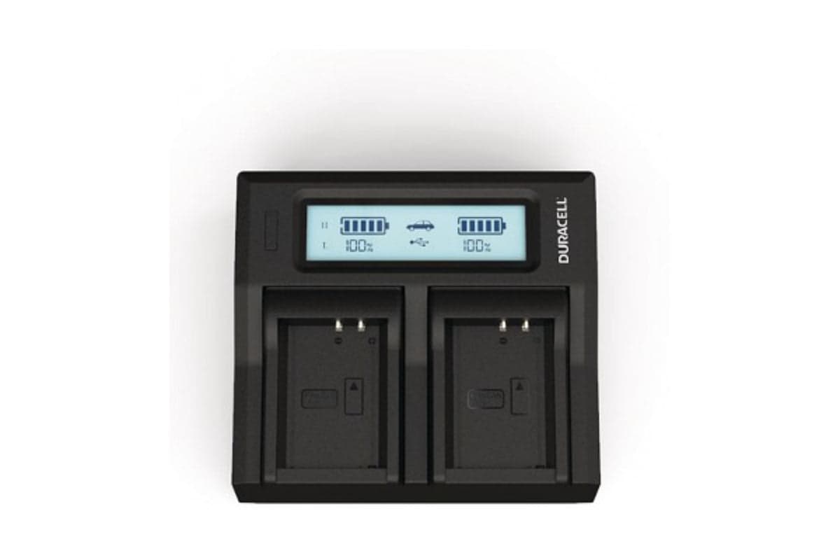 Duracell Dual Battery Charger for Canon LP-E10