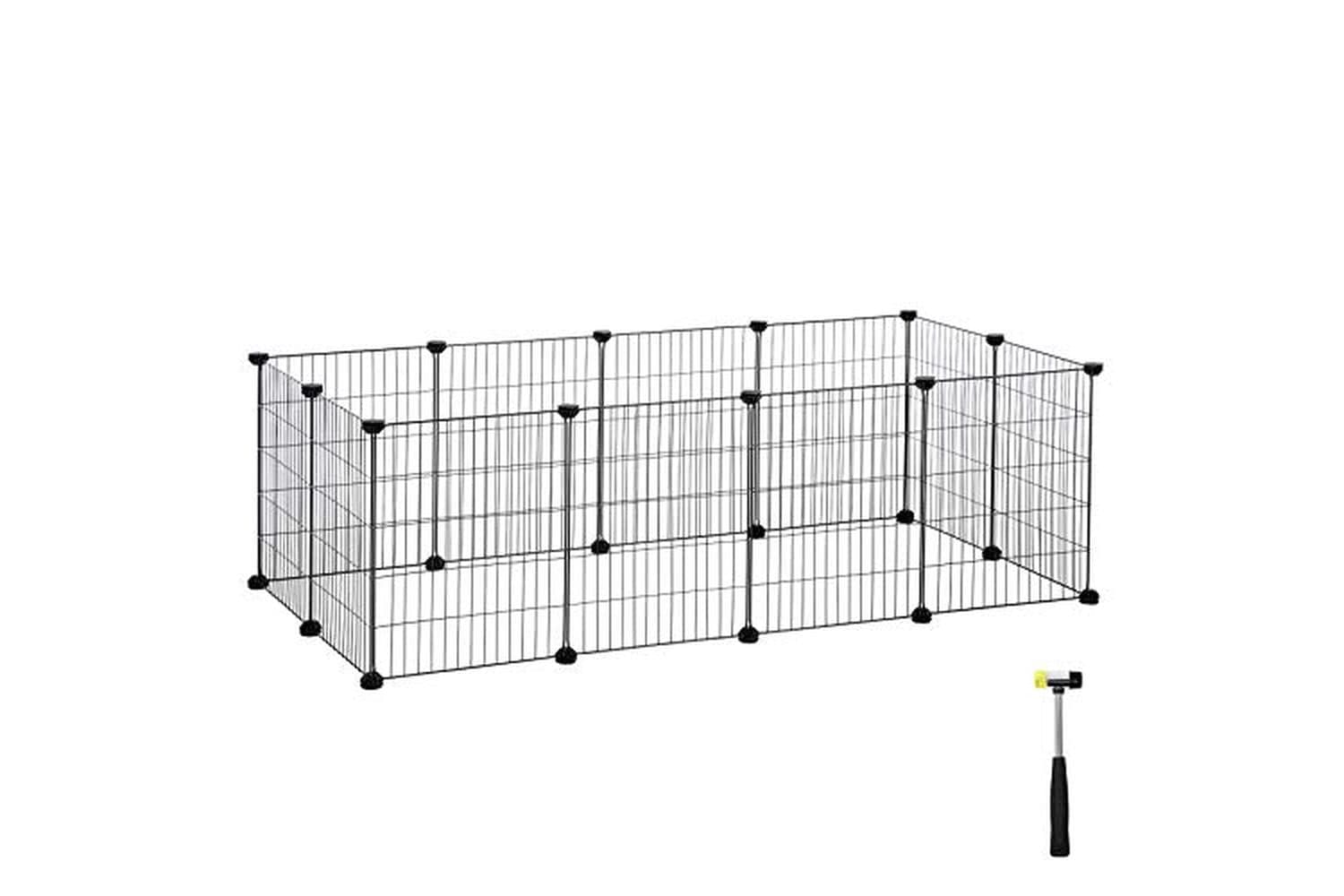 Songmics LPI01H Grid Enclosure for Small Animals 12 Grids