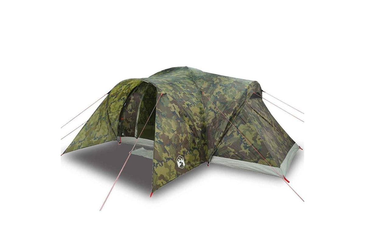 Vidaxl Family Tent Dome 6-person Camouflage Waterproof