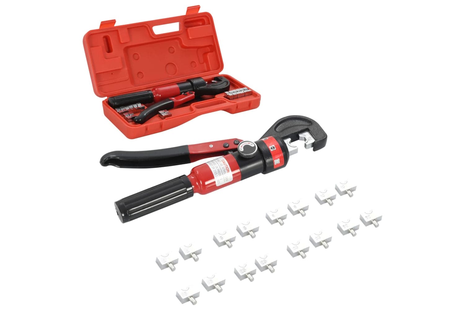 Vidaxl 143783 Hydraulic Crimping Pliers 4-6-8-10-16-25-35-70 Sq Mm